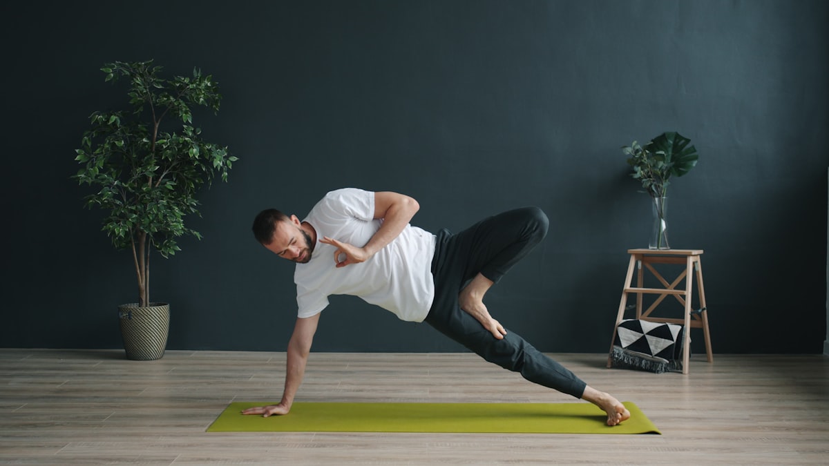 Yoga transformation journey